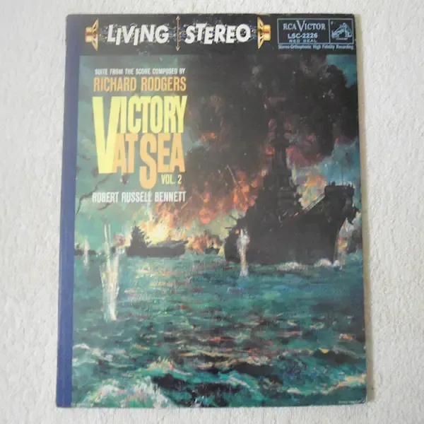 Richard Rodgers - Victory At Sea Vol. 2 LP Vinyl Record For Sale