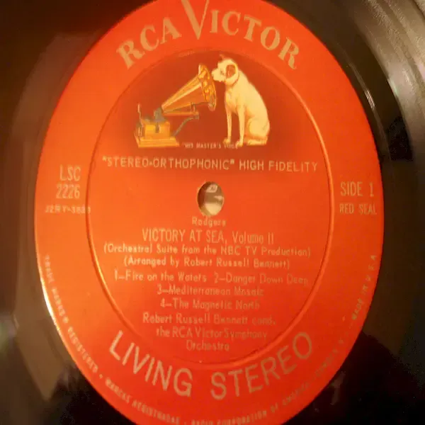 Richard Rodgers - Victory At Sea Vol. 2 LP Vinyl Record For Sale
