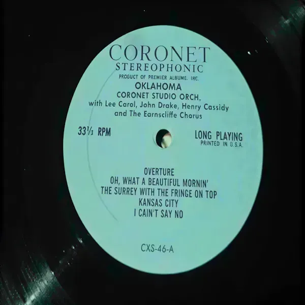 Oklahoma - Rodgers And Hammerstein Vinyl LP Record For Sale