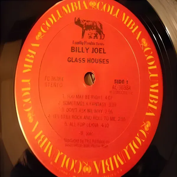 Billy Joel - Glass Houses Vinyl LP Record For Sale