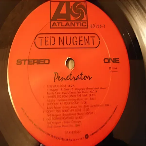 Ted Nugent - Penetrator Vinyl LP Record For Sale