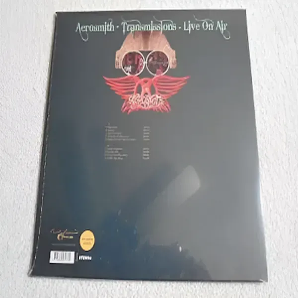 Aerosmith - Transmissions / Live On Air LP Vinyl Record For Sale