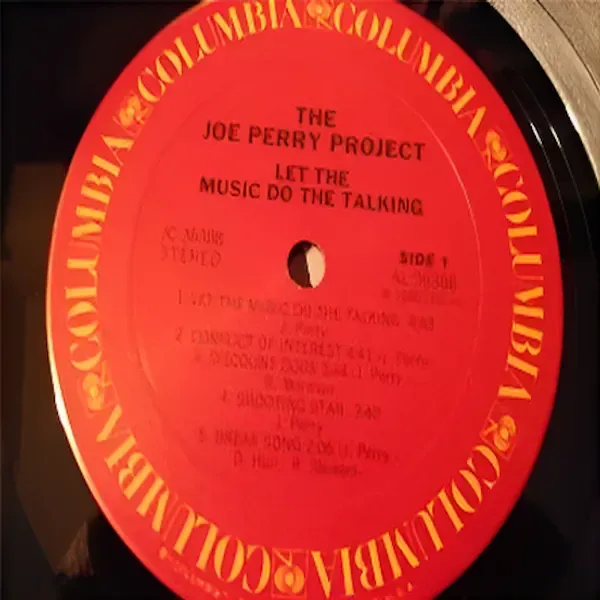 The Joe Perry Project - Let The Music Do The Talking LP Vinyl Record For Sale