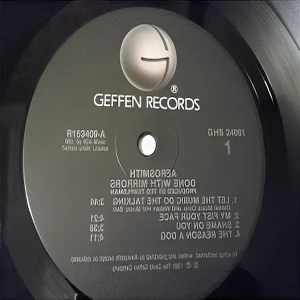 Aerosmith - Done With Mirrors Vinyl LP Record For Sale