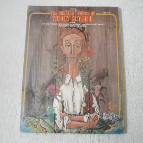 Woody Guthrie - The Greatest Songs 2xLP Vinyl Record For Sale