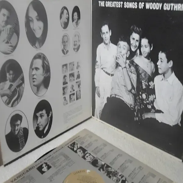 Woody Guthrie - The Greatest Songs 2xLP Vinyl Record For Sale