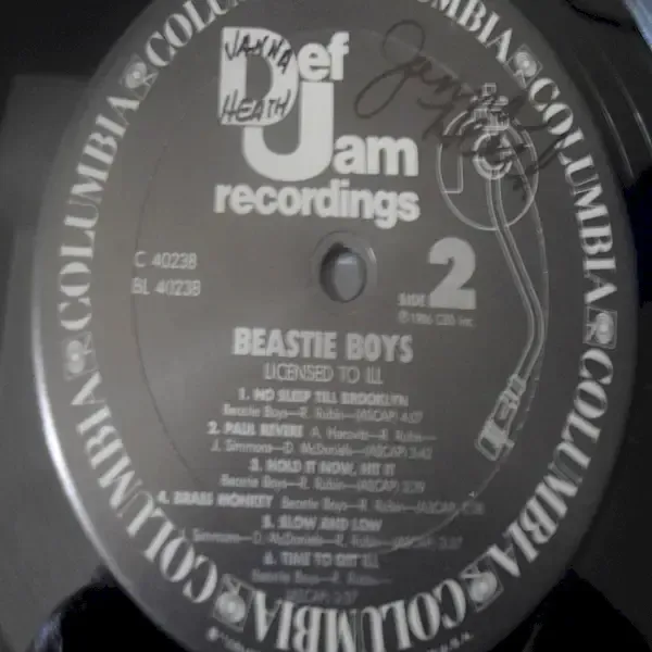 Beastie Boys - Licensed To Ill LP Vinyl Record For Sale