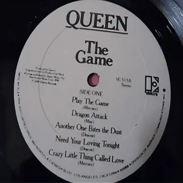 Queen - The Game Viny LP Vinyl Record For Sale