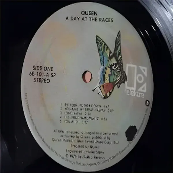 Queen - A Day At The Races LP For Sale