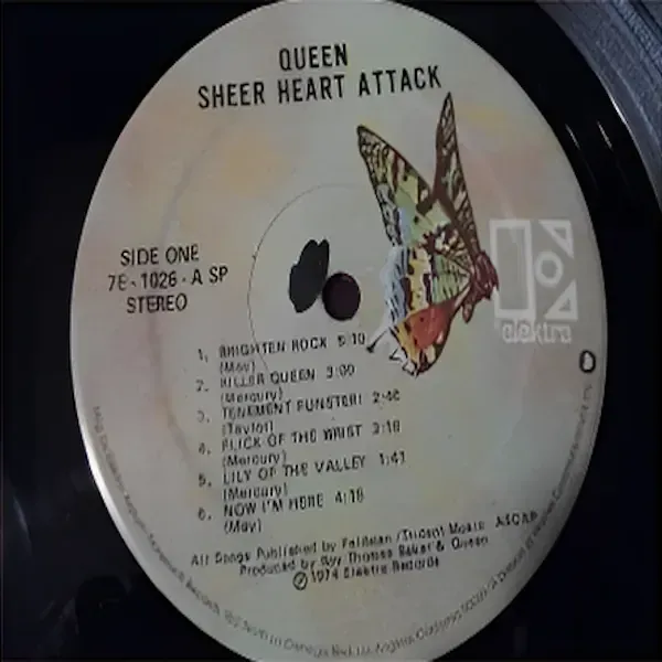 Queen - Sheer Heart Attack Vinyl LP Record For Sale