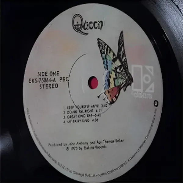 Queen - Self Titled LP Vinyl Record For Sale