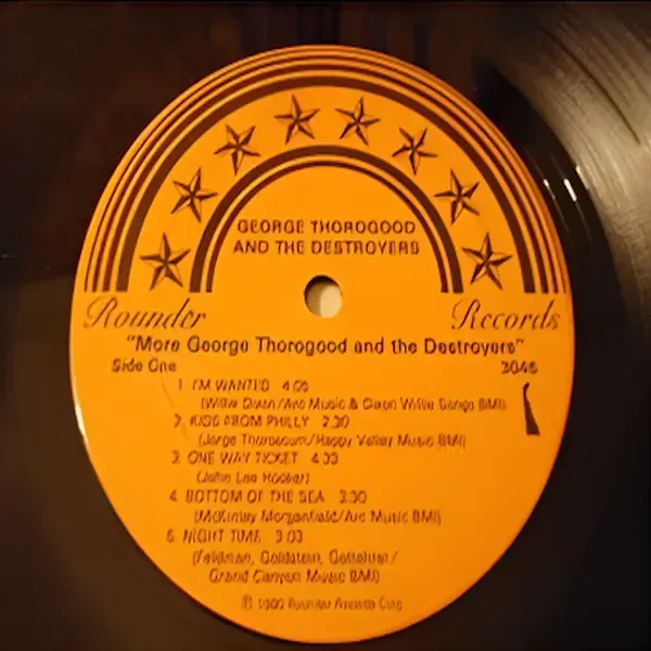 George Thorogood - More George Thorogood And The Destroyers LP Vinyl Record For Sale