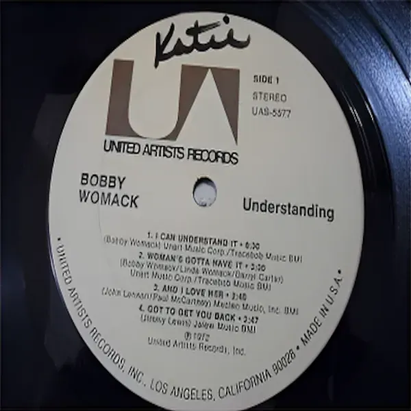 Bobby Womack - Understanding LP Vinyl Record For Sale