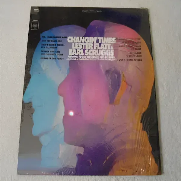 Flatt And Scruggs - Changin Times Vinyl LP Record For Sale