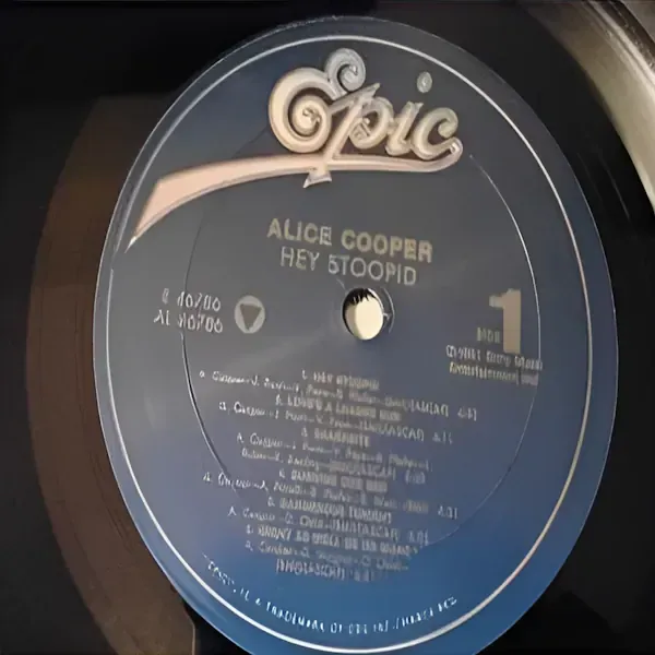 Alice Cooper - Hey Stoopid LP Vinyl Record For Sale