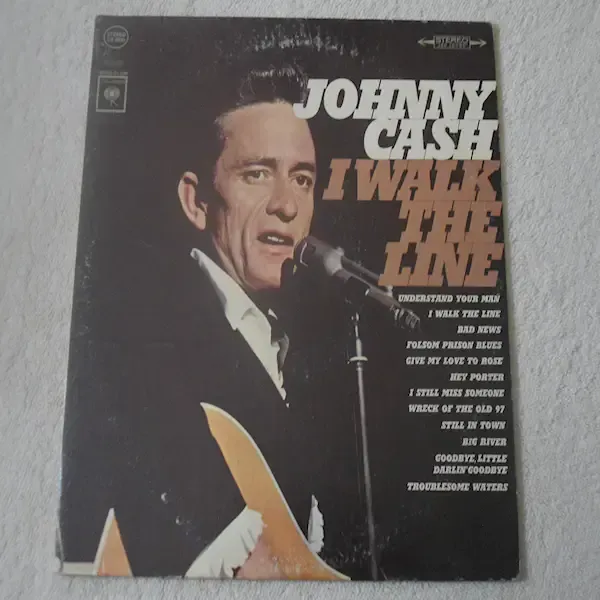 Johnny Cash - I Walk The Line LP Vinyl Record For Sale