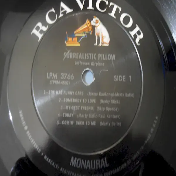 Jefferson Airplane - Surrealistic Pillow Vinyl LP Record For Sale