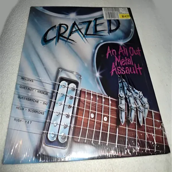 Crazed - An All Out Metal Assault Vinyl LP For Sale
