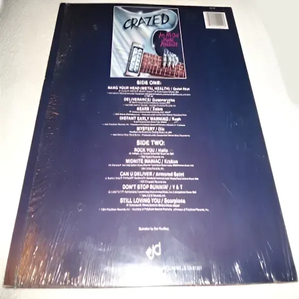 Crazed - An All Out Metal Assault Vinyl LP For Sale