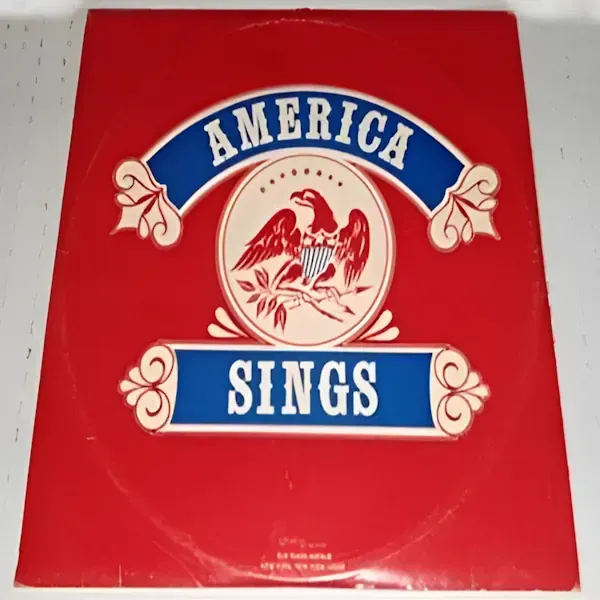 America Sings - Various Artists - LP Vinyl Record For Sale
