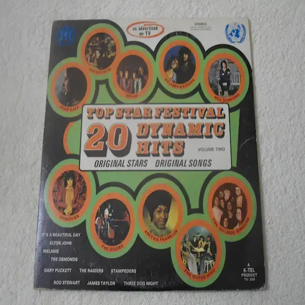 Top Star Festival - 20 Dynamic Hits LP Vinyl Record For Sale