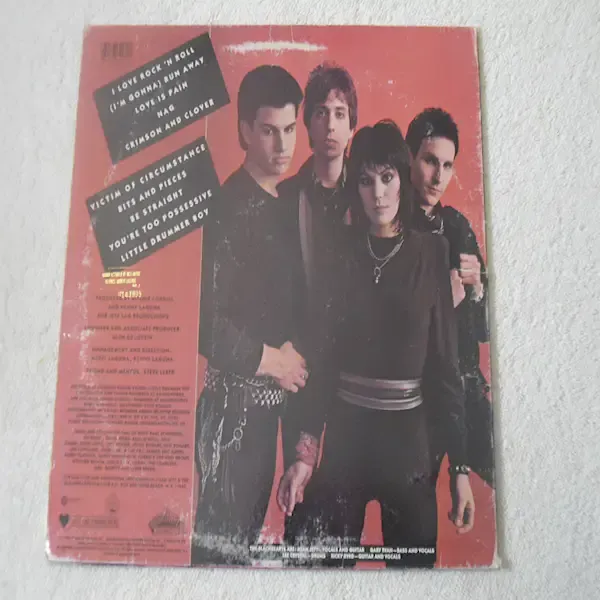 Joan Jett And The Blackhearts - I Love Rock N Roll LP Vinyl Record For Sale
