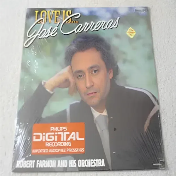 Jose Carreras - Love Is... Vinyl LP Record For Sale