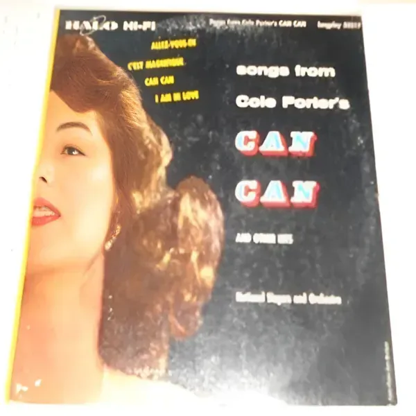 Cole Porter Can Can 1954 Broadway Vinyl LP Record For Sale.