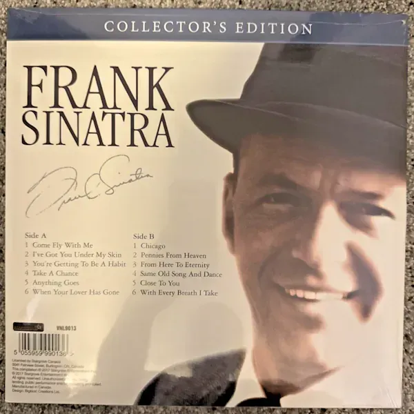 Frank Sinatra - Collector's Edition LP Vinyl Record For Sale