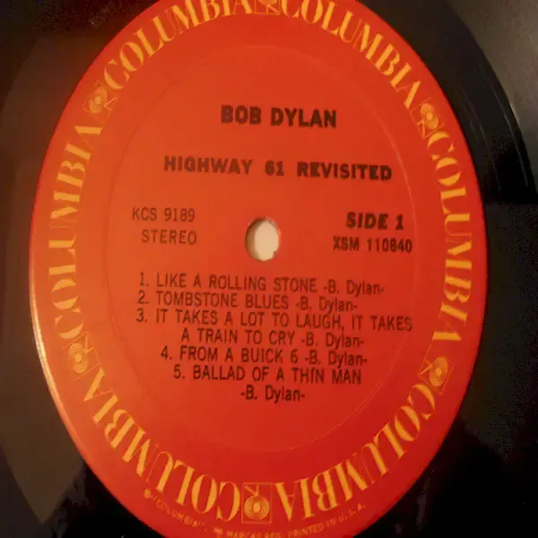 Bob Dylan - Highway 61 Revisited LP Vinyl Record For Sale