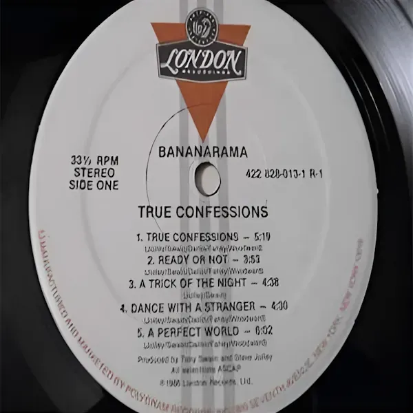 Bananarama - True Confessions LP Vinyl Record For Sale