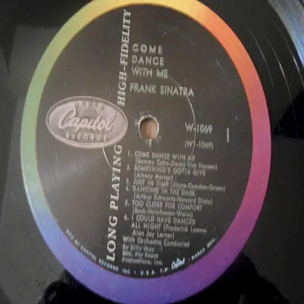 Frank Sinatra - Come Dance With Me LP Vinyl Record For Sale