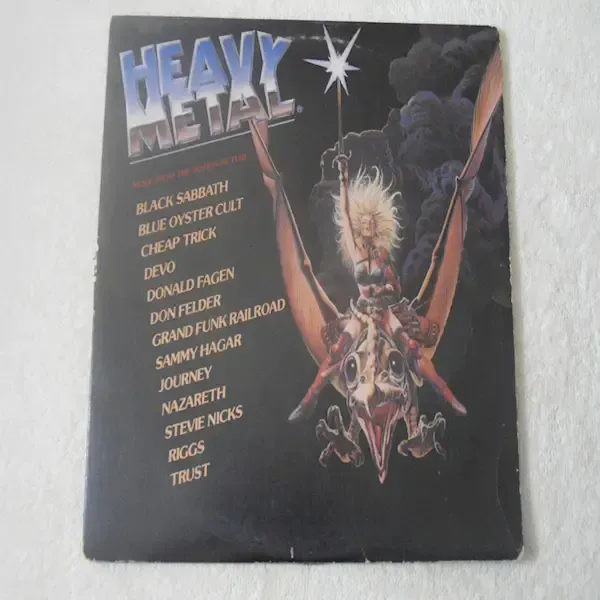 Heavy Metal - Music From The Motion Picture LP Vinyl Record For Sale