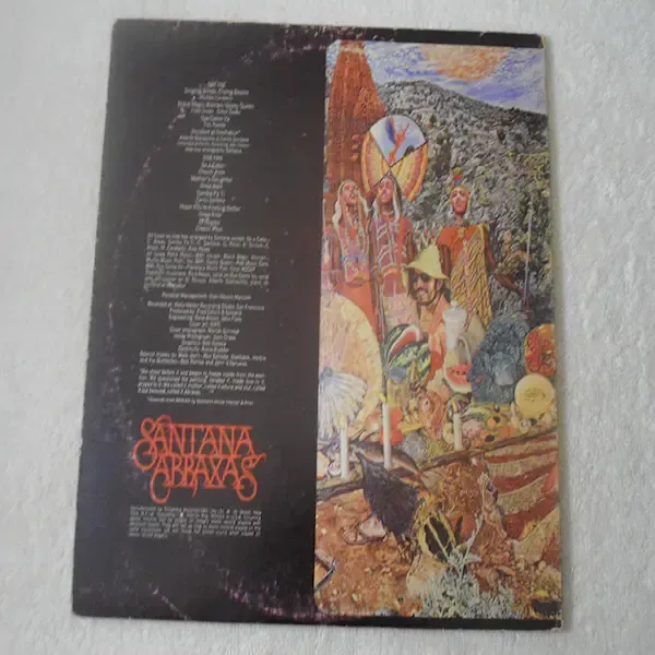 Santana - Abraxas LP Vinyl Record For Sale