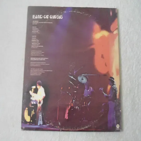 Jimi Hendrix - Band Of Gypsys LP Vinyl Record For Sale