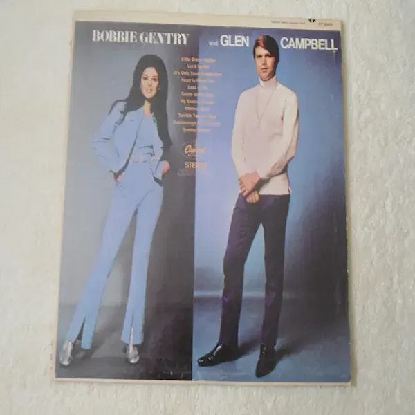 Bobbie Gentry and Glen Campbell - Self Titled Duet LP Vinyl Record For Sale