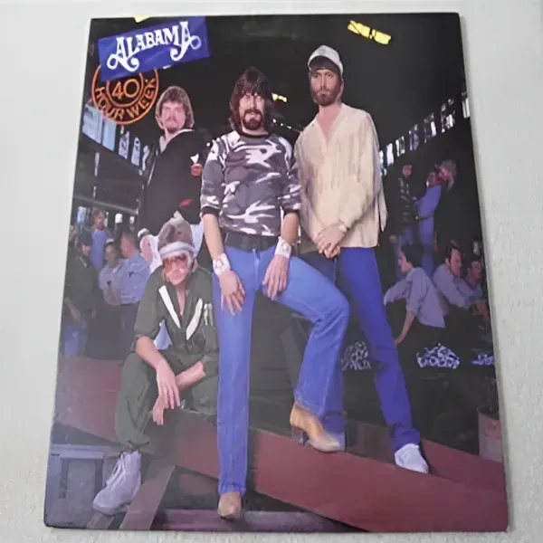 Alabama - 40 Hour Week LP Vinyl Record For Sale