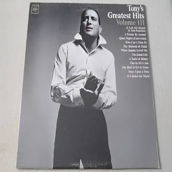 Tony Bennett - Tony's Greatest Hits Vol III Vinyl LP Record For Sale