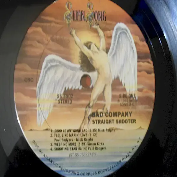 Bad Company - Straight Shooter Vinyl LP Record For Sale