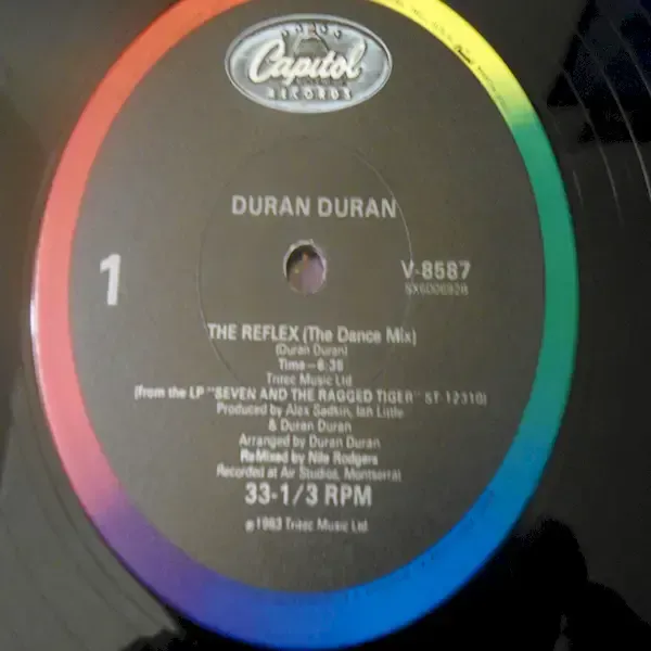 Duran Duran - The Reflex 12" Vinyl Record For Sale