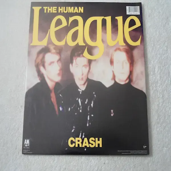 The Human League - Crash LP Vinyl Record For Sale