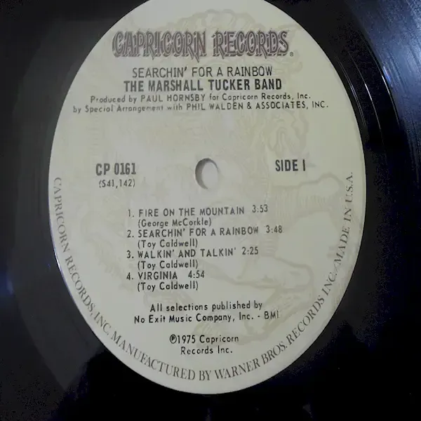 The Marshall Tucker Band - Searchin For A Rainbow Vinyl LP Record For Sale