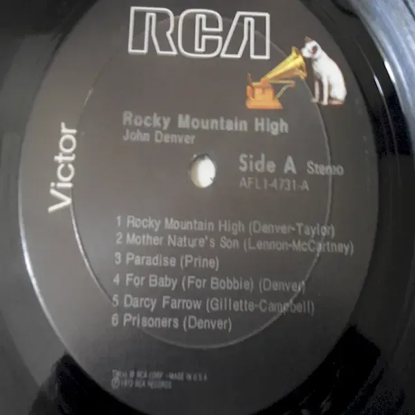 John Denver - Rocky Mountain High Lp Vinyl Record For Sale