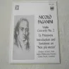 Niccolò Paganini - Violin Concerto No. 2 / La Primavera Vinyl LP For Sale