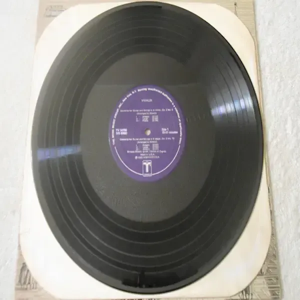 Vivaldi - 4 Concertos For Guitar And String Orchestra Vinyl LP For Sale