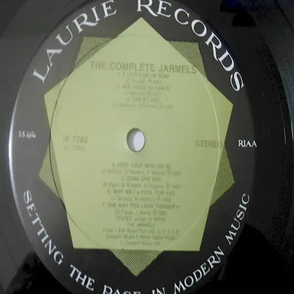 The Jarmels - The Complete Jarmels LP Vinyl Record For Sale