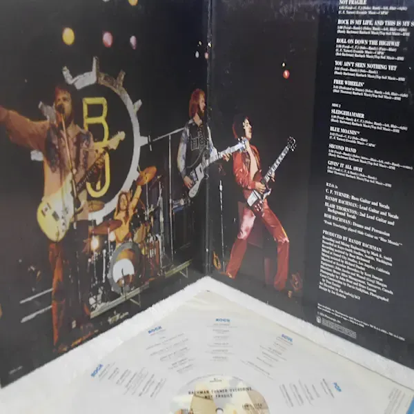 Bachman-Turner Overdrive - Not Fragile Vinyl LP Record For Sale