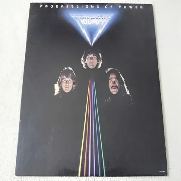 Triumph - Progressions Of Power Vinyl LP Record For Sale Triumph - Progressions Of Power Vinyl LP Record For Sale