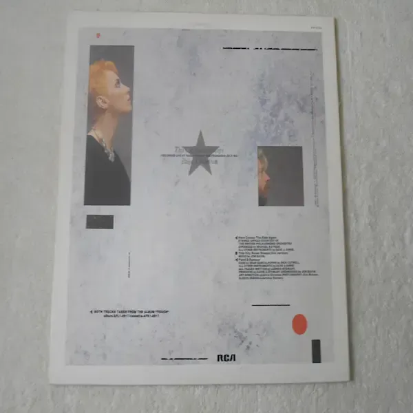 Eurythmics - Here Comes The Rain Again 12" Single Vinyl Record For Sale