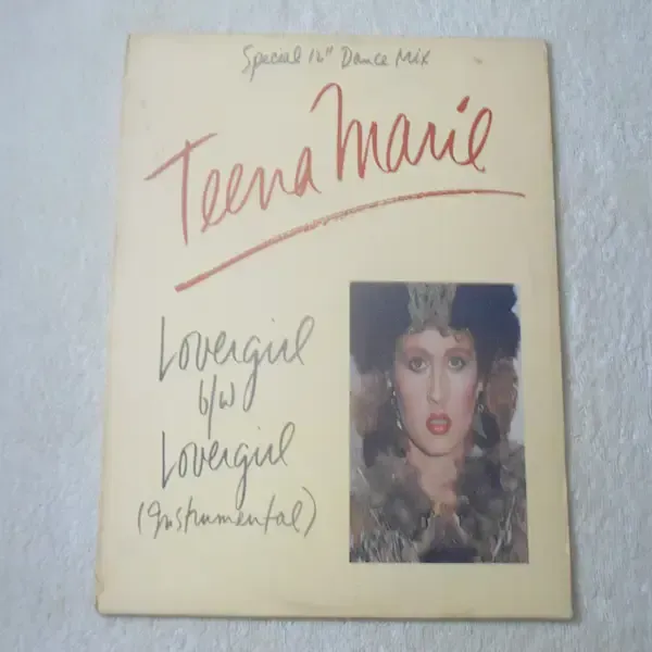 Teena Marie - Lovergirl 12" Single Vinyl Record For Sale